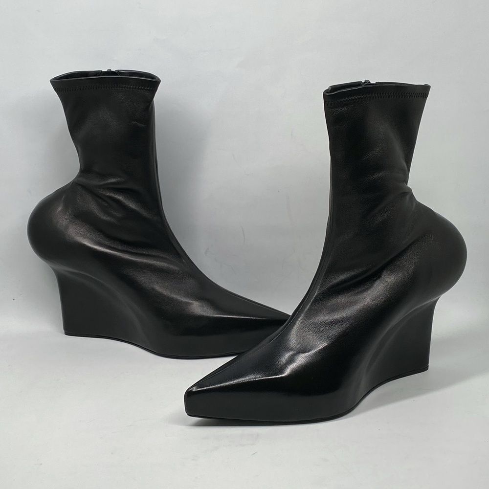 Givenchy Leather Wedge booties size 37 - Picture 10 of 15